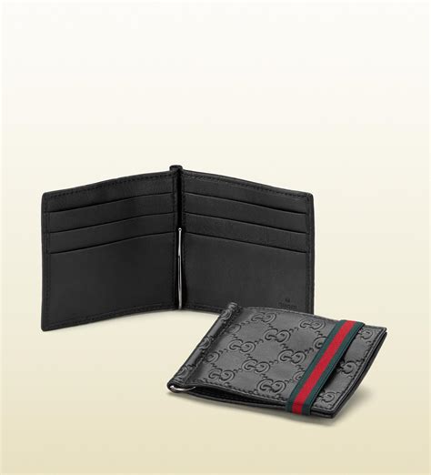 gucci men money clip|Gucci money clip wallet men's.